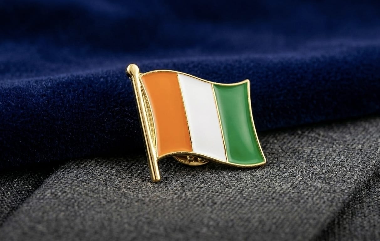 Pin's Drapeau Côte d'Ivoire